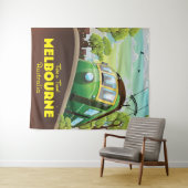 Tenture Tramway de Melbourne Australie (En situation (horizontale))