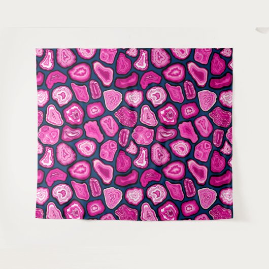 Tenture Tranches d'agneau rose (Devant (Horizontal))