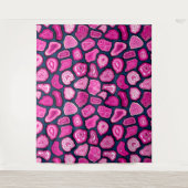 Tenture Tranches d'agneau rose (Devant)