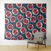 Tenture Tranches de grenade (En situation (horizontale))