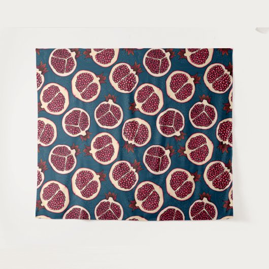 Tenture Tranches de grenade (Devant (Horizontal))