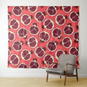 Tenture Tranches de grenade 2 (En situation (horizontale))