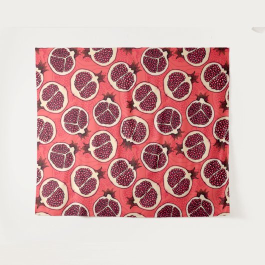 Tenture Tranches de grenade 2 (Devant (Horizontal))