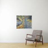 Tenture Tranquil River Path Impressionniste Paysage Art (En situation (horizontale))