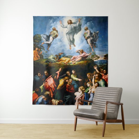Tenture Transfiguration, Raphael (En situation)