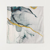 Tenture Transparent creativity. Abstract artwork. Trendy w (Devant (Horizontal))