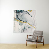 Tenture Transparent creativity. Abstract artwork. Trendy w (En situation (horizontale))