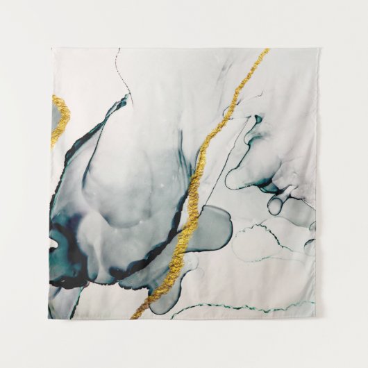 Tenture Transparent creativity. Abstract artwork. Trendy w (Devant)