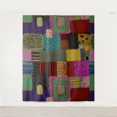 Tenture Travail de patchwork (Devant)