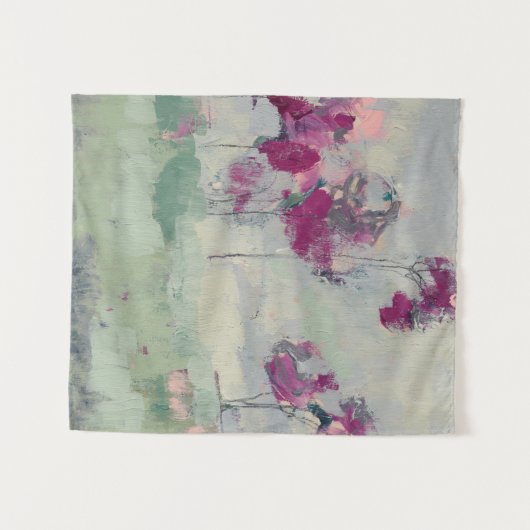 Tenture Treeline Fuchsia (Devant (Horizontal))