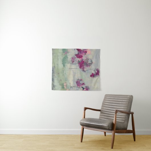 Tenture Treeline Fuchsia (En situation (horizontale))