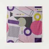 Tenture Trendy geometric flat patternpattern,style,abstrac (Devant (Horizontal))