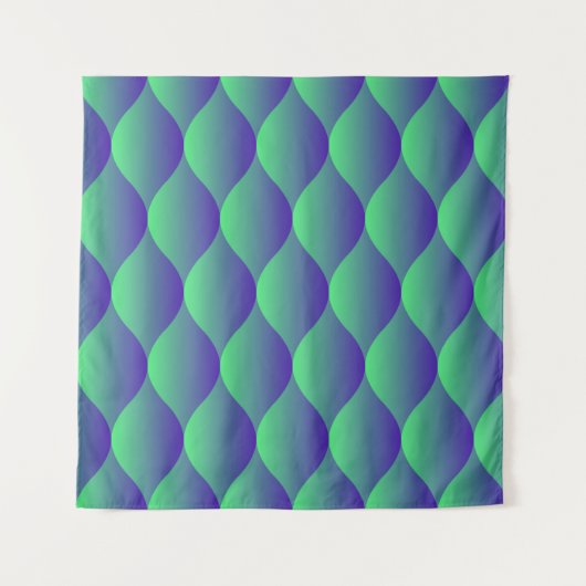 Tenture Trendy geometric pattern with abstract shapes in n (Devant)