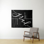 Tenture Trendy Grad Script Grad Graduation Party Arrière-p (En situation (horizontale))