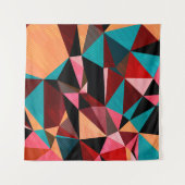 Tenture Triangle géométrique coloré Abstrait (Devant (Horizontal))