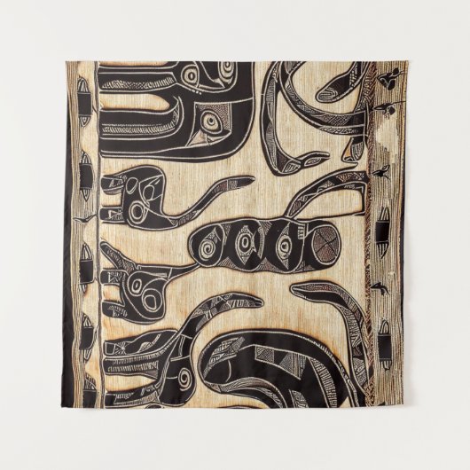 TENTURE TRIBAL AFRICAIN (Devant (Horizontal))