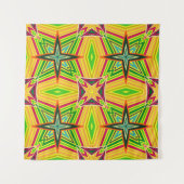 Tenture Tribal geometric vintage pattern. Seamless ethnic (Devant (Horizontal))