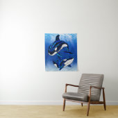 Tenture Tribal Orca Killer Whales (En situation)