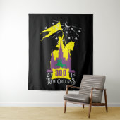 Tenture Tricentenaire de la Nouvelle-Orléans, 300e anniver (En situation)