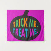 Tenture Trick Me Traite, Halloween Multi-Couleur (Devant (Horizontal))