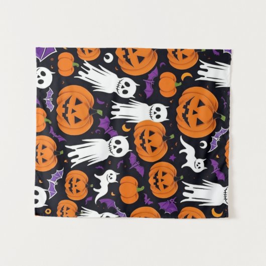 Tenture Trick-or-Treating (Devant (Horizontal))