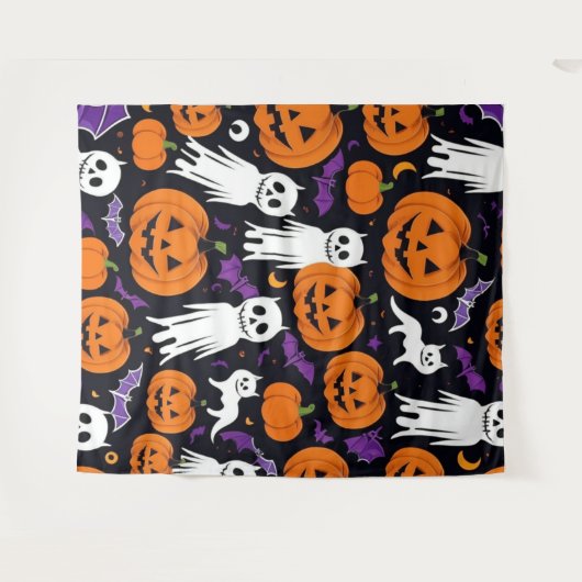 Tenture Trick-or-Treating (Devant (Horizontal))