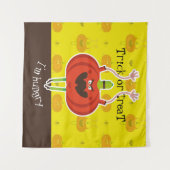 Tenture Trick ou traiter j'ai faim (Devant (Horizontal))