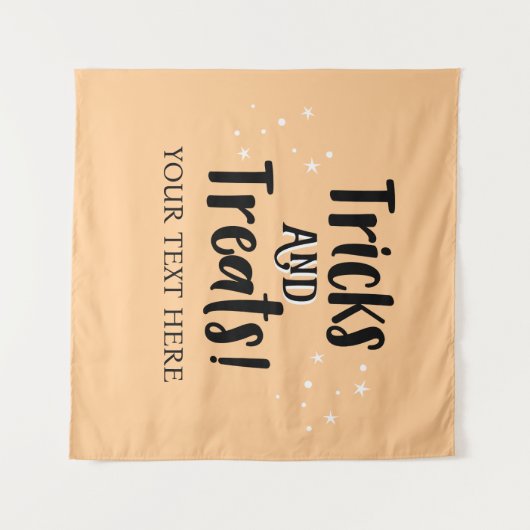 Tenture Tricks and Treats Halloween party Backdrop (Devant (Horizontal))