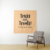 Tenture Tricks and Treats Halloween party Backdrop (En situation)