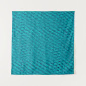Tenture Tricot bleu Laine Texture Closeup (Devant (Horizontal))