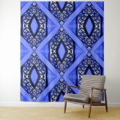 Tenture Trinkets en bleu..... (En situation)