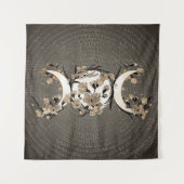 Tenture Triple Moon - Déesse - Blossom d'or (Devant)