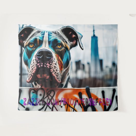 Tenture TriTuro L'Élimination Des Déchets (Devant (Horizontal))