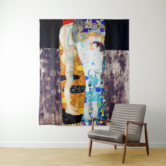 Tenture Trois ans de vie, Gustav Klimt (En situation)