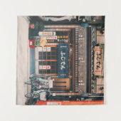 TENTURE TROIS BICYCLETTES PARKÉES DEVANT L'ÉDIFICE (Devant (Horizontal))