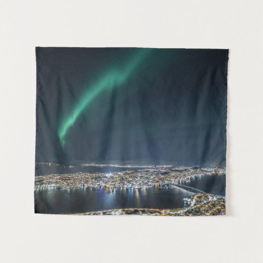 Tenture Tromso Northern Lights (Devant (Horizontal))