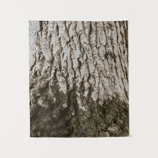Tenture Tronc d'arbre gris (Devant)