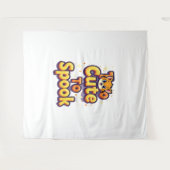 Tenture Trop mignon Pour Parler Chat (Devant (Horizontal))