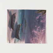 Tenture Tropical beach at Sunset (Devant (Horizontal))