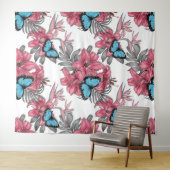 Tenture Tropical bouquet (En situation (horizontale))