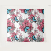 Tenture Tropical bouquet (Devant (Horizontal))