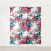 Tenture Tropical bouquet (Devant)