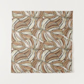 Tenture Tropical pattern. Graphic design with amazing mons (Devant (Horizontal))