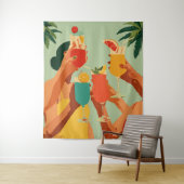 Tenture Tropical Toast to Bride-to-Be (En situation)