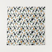 Tenture Tropical Toucans - Playful Jungle (Devant (Horizontal))