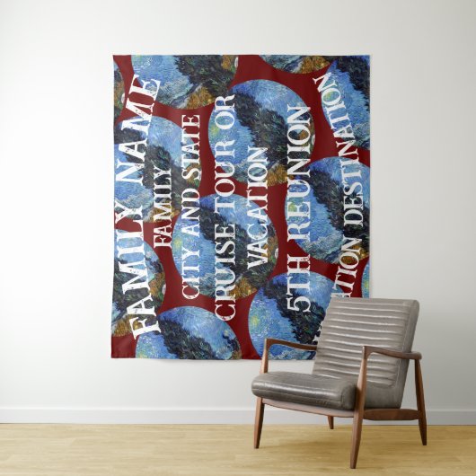 Tenture Trump (En situation)