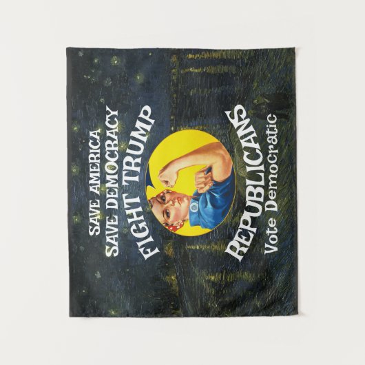 Tenture Trump (Devant)