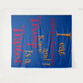 Tenture Trump (Devant (Horizontal))