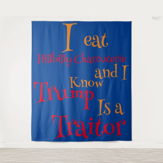 Tenture Trump (Devant)