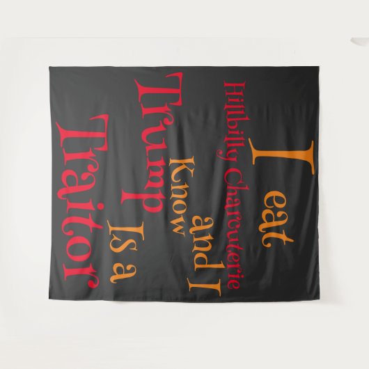 Tenture Trump (Devant (Horizontal))